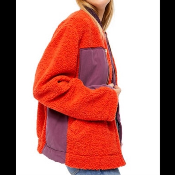 Free People Rivington Sherpa Jacket - Picture 9 of 13